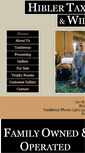 Mobile Screenshot of hiblertaxidermy.com